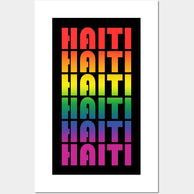 Haiti holiday.Lgbt friendly trip. Perfect present for mom mother dad father friend him or her Wall Art by SerenityByAlex